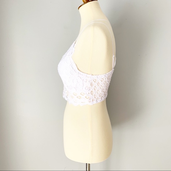 NWT Anemone White Lace Bralette - Picture 3 of 7
